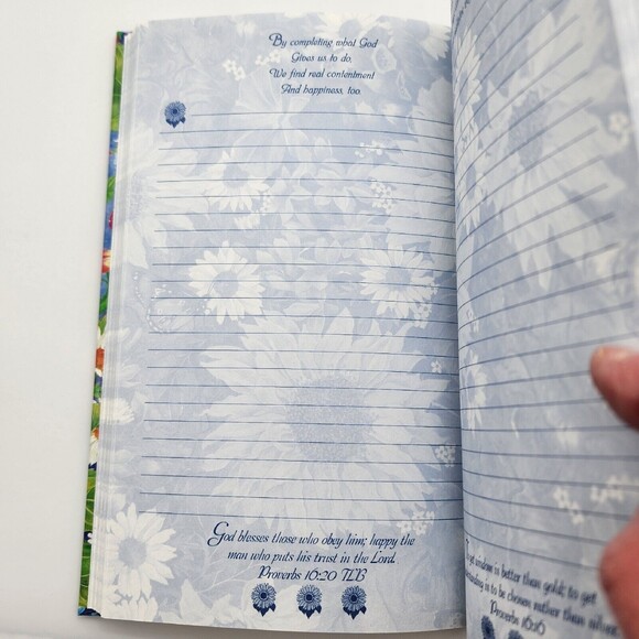 Pathway to Sunshine by Rice, Helen Steiner 1992 Hardcover Journal with Prayers - Picture 7 of 7